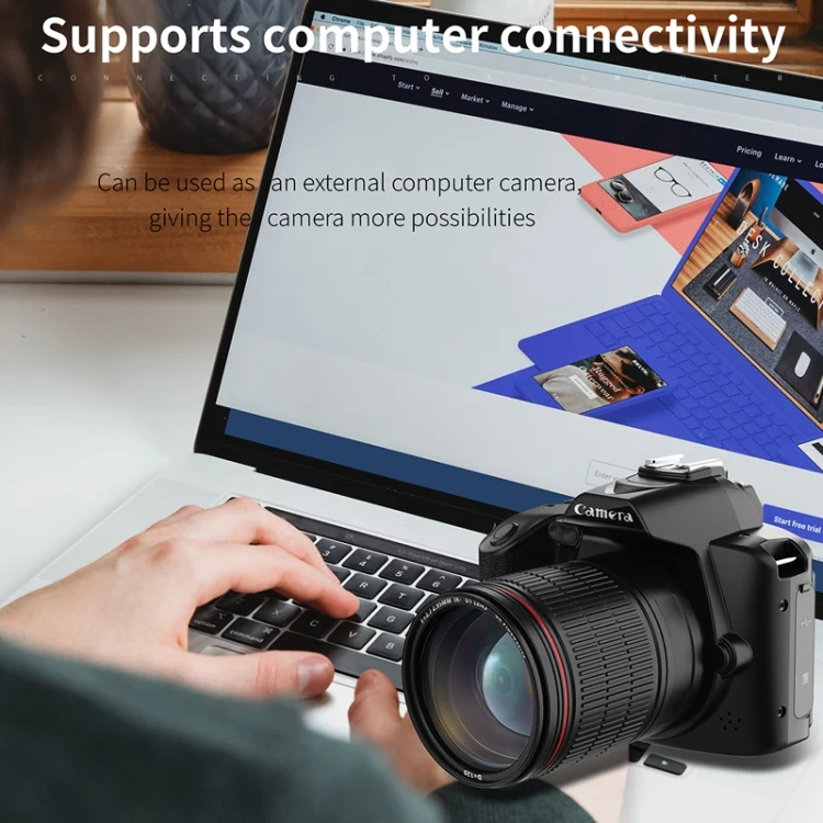 Dual-camera Night Vision 64 Million Pixel High-definition WIFI Digital Camera Standard+Microphone