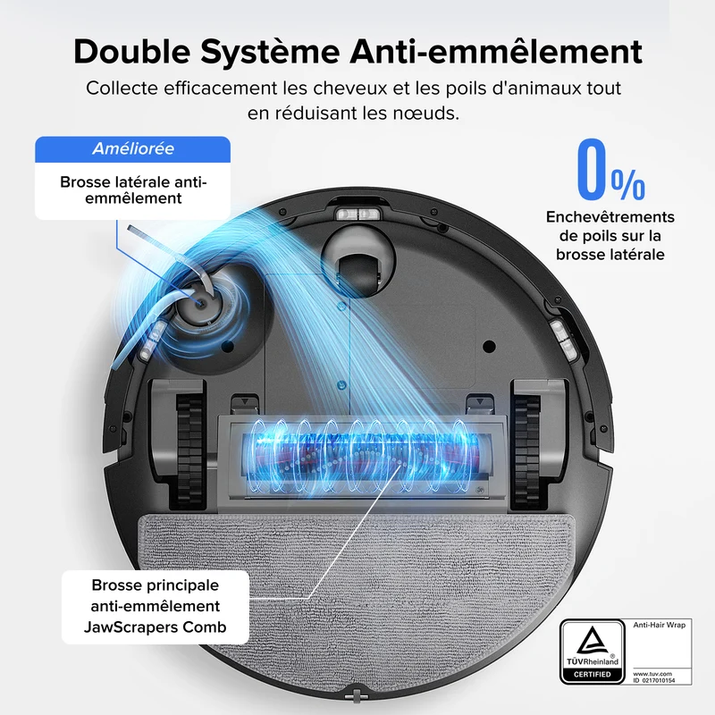 Roborock Q7 L5 robot aspirateur avec aspiration de 8 000 Pa