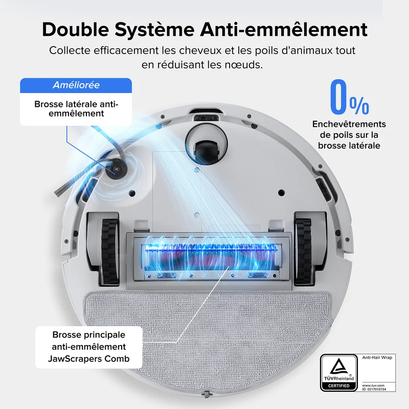 Roborock Q7 L5 robot aspirateur avec aspiration de 8 000 Pa