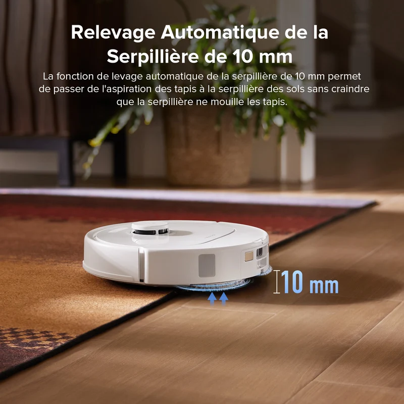 Roborock QV 35S Set robot aspirateur laveur avec station d’accueil multifonctionnelle
