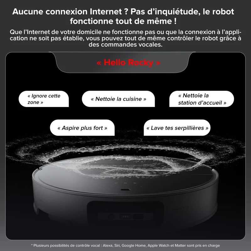 Roborock Saros 10 ( S8 MaxV Ultra amélioré ) robot aspirateur laveur avec station d’accueil multifonctionnelle RockDock® Ultra