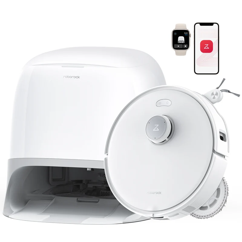 Roborock Qrevo Curv robot aspirateur laveur avec station multifonction 3.0