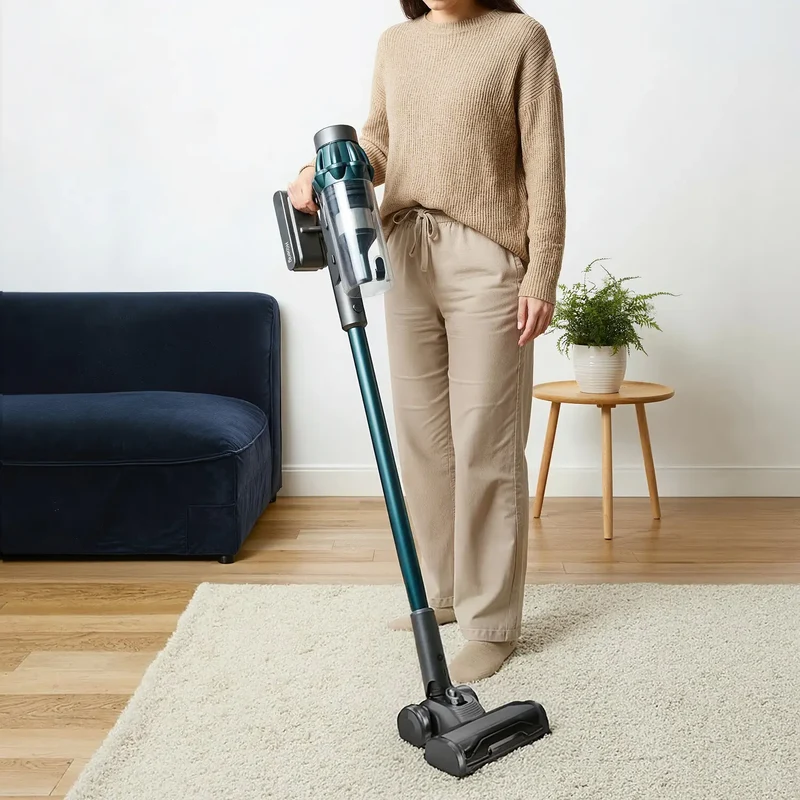 HKoenig Aspirateur balai 2 en 1 sans fil Power+