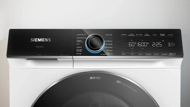 Lave‑linge Siemens à hublot (Pose libre, 10 kg)