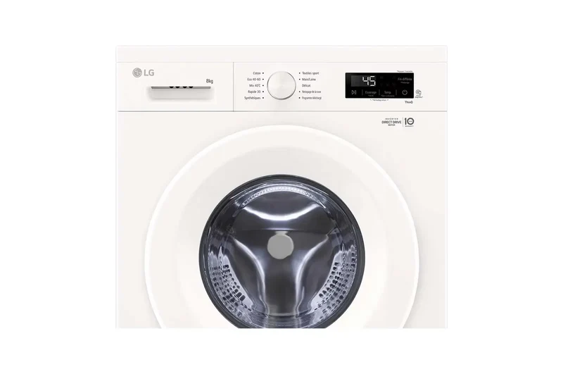 Lave‑linge LG à hublot (Pose libre, 8 kg)