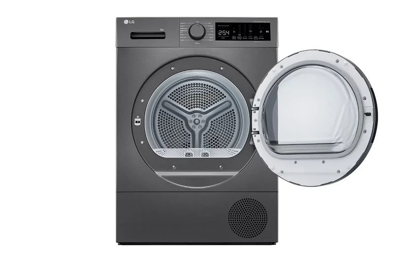 Sèche‑linge LG à pompe à chaleur (Pose libre, 8 kg)