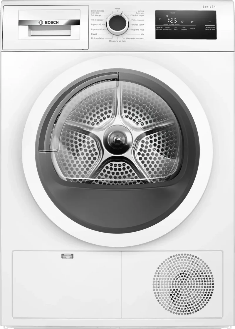 Sèche‑linge Bosch à condensation (Pose libre, 7 kg)