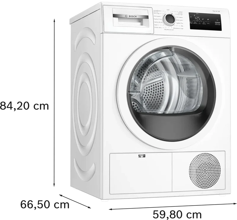 Sèche‑linge Bosch à condensation (Pose libre, 7 kg)