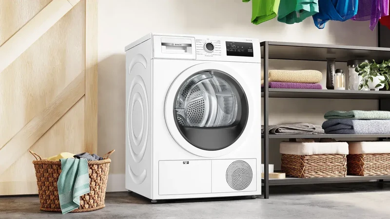 Sèche‑linge Bosch à condensation (Pose libre, 7 kg)