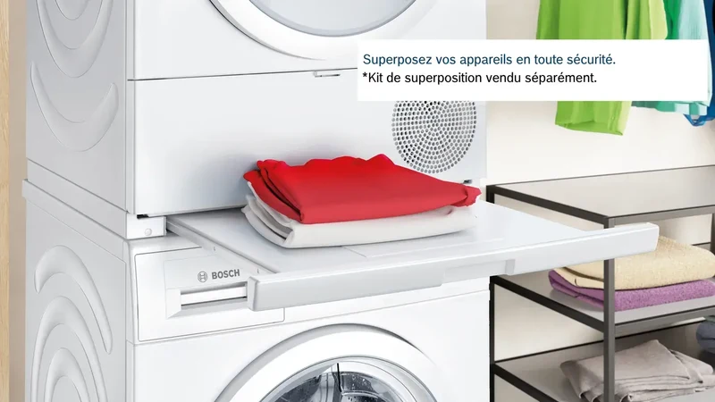 Sèche‑linge Bosch à condensation (Pose libre, 7 kg)