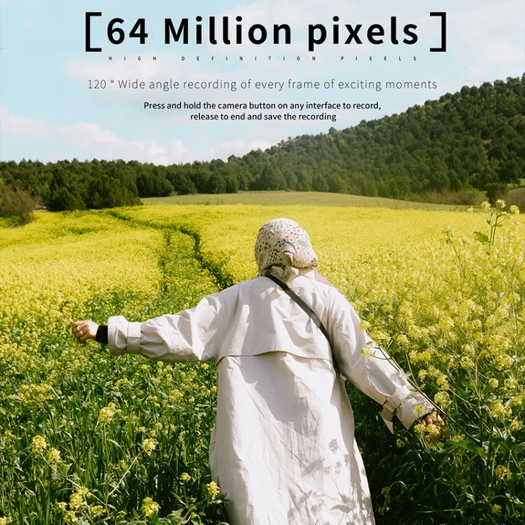 Dual-camera Night Vision 64 Million Pixel High-definition WIFI Digital Camera Standard+Handheld Bracket
