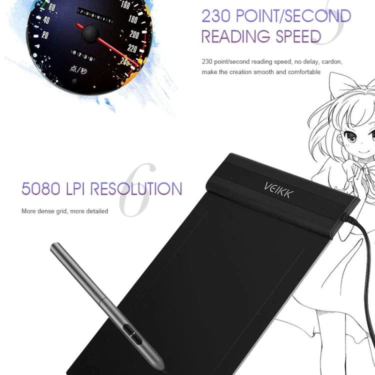 S640 Drawing Graphic Tablet