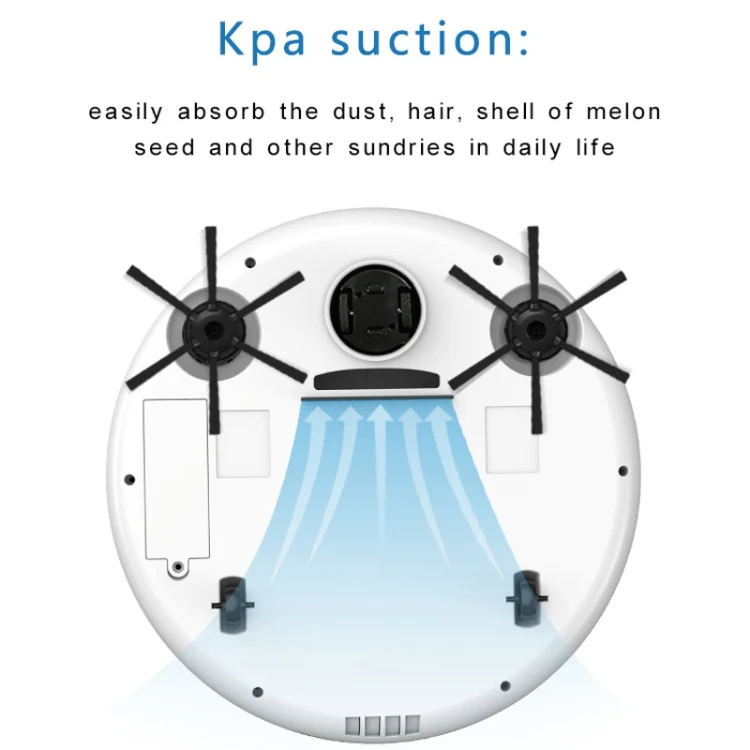 1800Pa Large Suction Smart Vacuum Robot