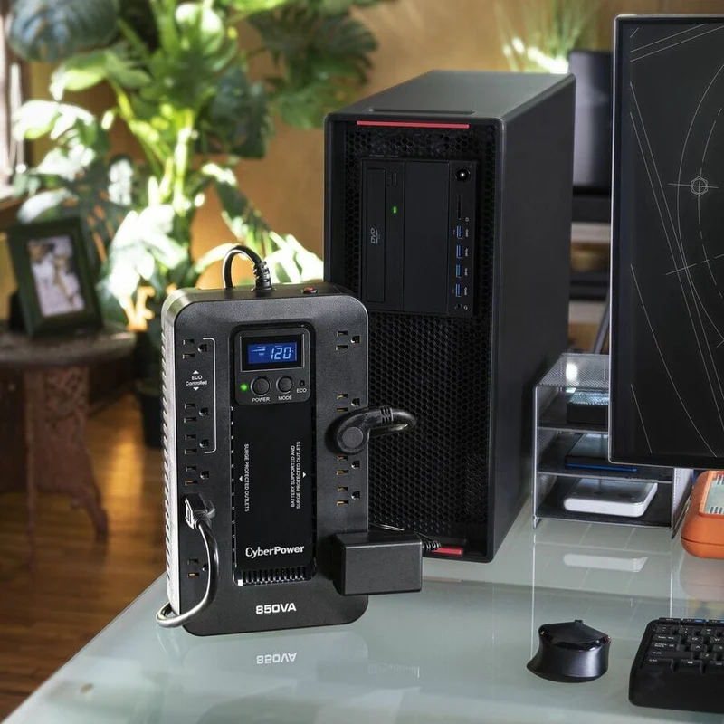 CyberPower EC850LCD Ecologic Series UPS