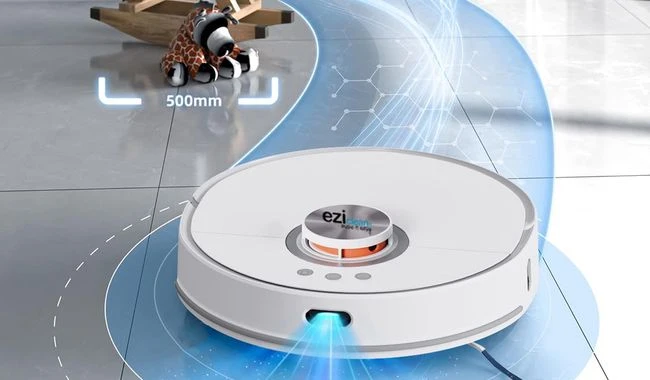 Eziclean Robot aspirateur ALL IN ONE Z8 PRO