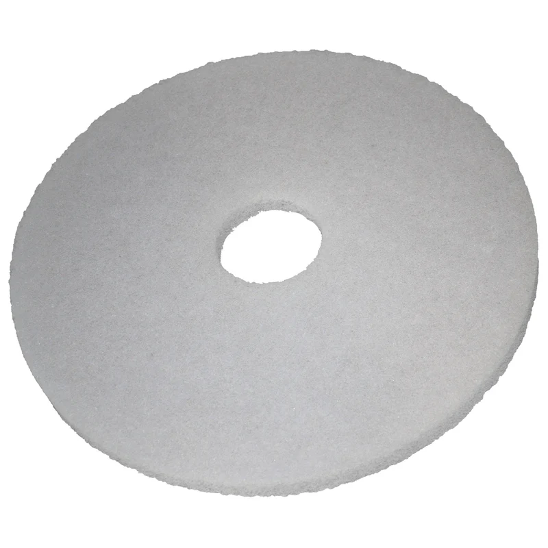 Pad weiss, Ø 165 mm / 6.5", Polyester