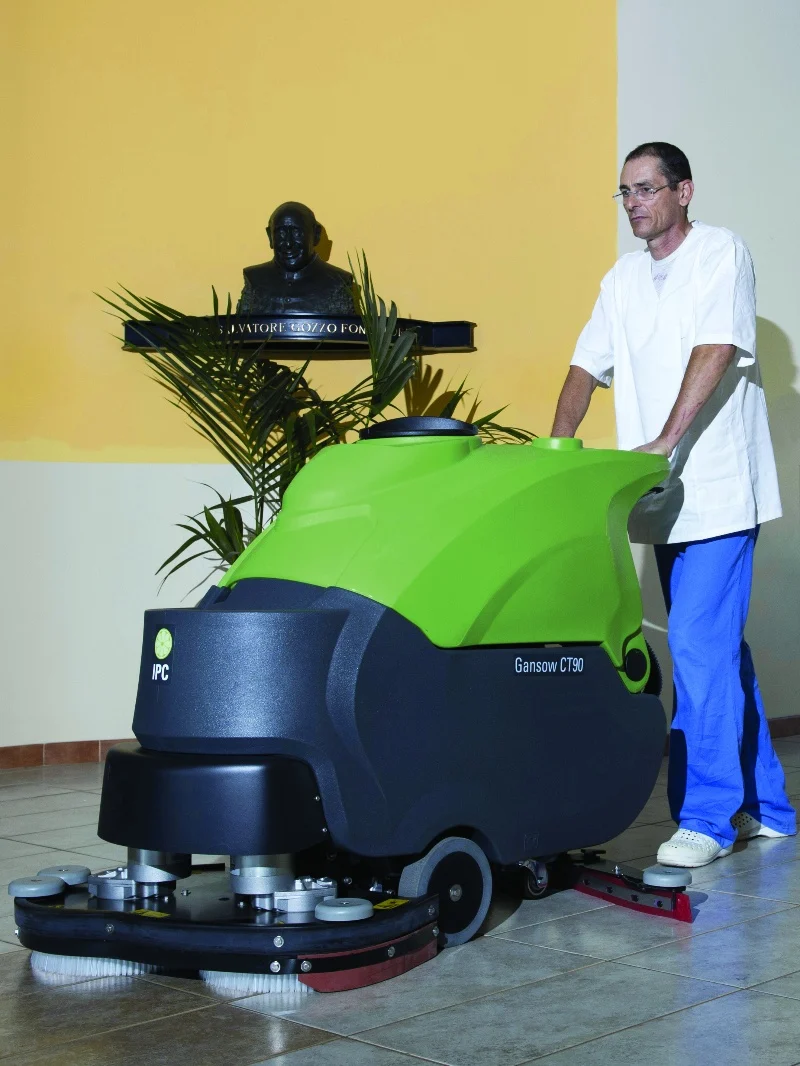Mit Service-Garantie. Scheuersaugmaschine IPC-Gansow CleanTime CT90