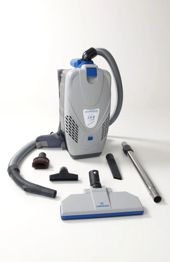 Mit Gratis-Popcorndüse. Ultraleichter Rucksacksauger LB4 Electric - Swiss Finish